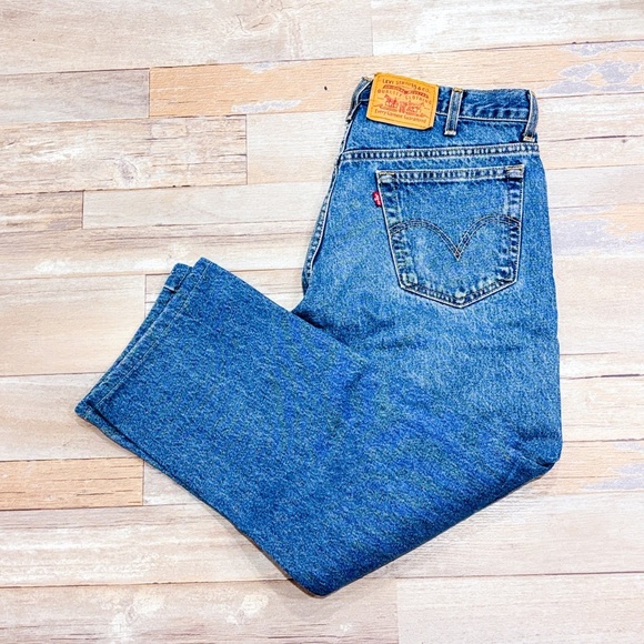 LEVI'S 505 Light blue straight leg jeans - Picture 1 of 10